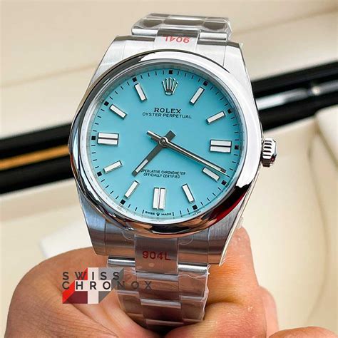 men's rolex oyster perpetual 41 turquoise 124300-0006|rolex oyster perpetual 36mm turquoise.